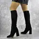 Сапоги женские Fashion Rugbe 2168 40 размер 25,5 см Черный