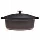 Кастрюля с крышкой Kamille Dublin KM-4464 6 л 31 см черная