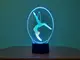 Сменная пластина для 3D светильников "Гимнастка" 3DTOYSLAMP