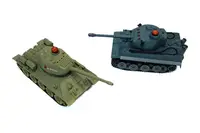 Танковый бой р/у 1:32 HuanQi 555 Tiger vs Т-34