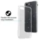 Силиконовый чехол для iPhone SE 2022 / 2020 / 8 / 7 - Glitter с блестками, Прозрачный