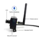 Мини wifi камера с датчиком движения и микрофоном Jienuo 407SW, 2 мегапикселя HD1080P, металлическая