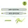 Маркер спиртовой Santi Brush SA-46 390965 ярко-зеленый