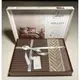 Постельное белье евро Arya Saheser Сатин жаккард Brillant AR-A107302-brown 200х220 см коричневое