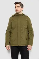Куртка чоловіча демісезонна з капюшоном, колір хакі, 244RL9159AL