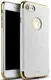 Чехол-накладка Ipaky Chrome connector + Leather Back case iPhone 7 Plus White/Gold