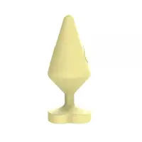 Анальный плаг Large Luv Heart Plug Yellow