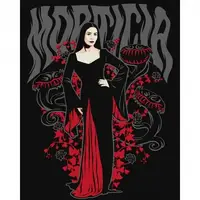 Картина за номерами Santi Wednesday Morticia Addams 954423 40х50 см