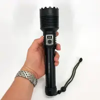 Ліхтар акумуляторний Bailong BL-G201-P360, алюмінієвий корпус, з функцією павербанку, якісний ліхтарик