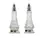 Набор для специй Bohemia Diamond 79900/60500/155 2 предмета