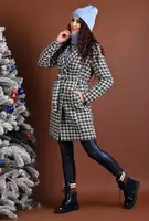 Пальто женское демисезонное код П381 42