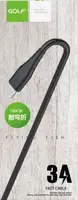 Кабель GOLF GC-64I Lightning cable 1m Black