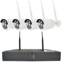 Комплект відеоспостереження бездротовий DVR MELAD HD 5G KIT WiFi 4ch набір на 4 камери (11532)