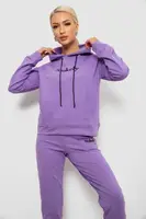 Спортивный костюм женский двухнитка, цвет сиреневый, 214R1419-006