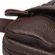 Мужская кожаная сумка Borsa Leather K11169a-brown