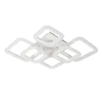 Стельова LED люстра, світлодіодний світильник Sunlight білий 6325/2+2+2S