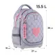 Набор Kite рюкзак + пенал + сумка для обуви SET_K24-724S-1 Fluffy Heartme
