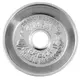 Блюдце для кальяна Khalil Mamoon silver Тарелка для кальяна из нержавеющей стали