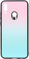 Чехол-накладка TOTO Gradient Glass Case Huawei P Smart 2019 Turquoise