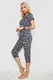 Пижама женская, цвет синий, 243R19011