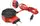 Блок питания Dellta Star на 2 USB 2.1A с кабелем micro USB Red