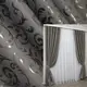 Шторы 2шт.1,5х2,8м. из ткани блэкаут Цвет серый Код 1046ш 30-862