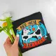 Косметичка квадратная Basic Dog mom for life 16x16 см (KB_21M008_BL)