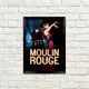 Постер в рамке Moulin Rouge 15x21 см, A5 (MT5_21L015_BL)