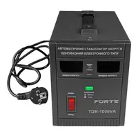 Стабилизатор напряжения Forte TDR-1000VA черный