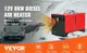 Автономный дизельный обогреватель Vevor 8кВт Red (Германия)