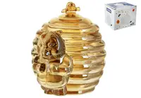 Банка для меду Bona Di 992-213 9х10х11.5 см амбер
