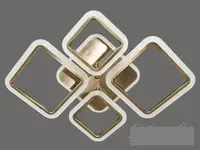 Стельова LED-люстра з діммером і кольоровою підсвіткою, 80W A3011/2+2 LED 3color dimmerдне