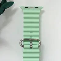 Силиконовый ремешок для Smart Watch Ocean Band 42/44/45/49 (Салатовый)