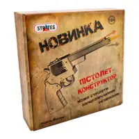 Пистолет-конструктор Strateg Модель Магнум на украинском языке (402)
