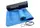 Коврик для йоги и фитнеса EasyFit PER Premium Mat 8 мм синий + Чехол