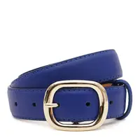Женский кожаный ремень Borsa Leather CV1ZK-112n-navy