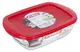 Форма для запекания Pyrex Сook and Store 215PFRD 23х15х6 см красная