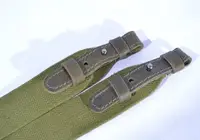 Ремень на ружье прямой брезентовый 90 см