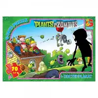 Пазлы G-Toys Растения против зомби PVZ04 70 деталей