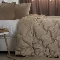 Ковдра євро ТЕП VELOUR Золотий беж 1-04872_34482 200х210 см бежевий