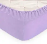 Простынь махровая на резинке (160х200х30) Lilac Breeze TAG prost4-036 ucenka