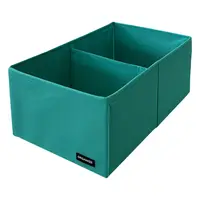 Короб для вертикального хранения на два отдела ORGANIZE (лазурь)