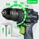 Аккумуляторный шуруповерт Wuber 20В + 2 аккумулятора 2Ач (Польша)