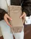 Кожаная женская сумка «Рэй » кофейная