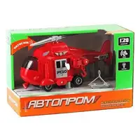 Игрушка Вертолет 7678 Городские службы Красный
