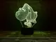 Сменная пластина для 3D светильников "Пёсик" 3DTOYSLAMP