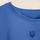 Патриотический свитшот женский с трезубцем