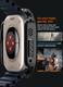 Чехол и стекло Spigen для Apple Watch Ultra (49mm) Tough Armor, Black (ACS05457)