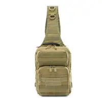 Сумка тактическая через плечо Smartex 3P Tactical 12 ST-102 khaki