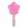 Блестящая расческа для волос Martinelia Единорог розовый (20201W-pink)